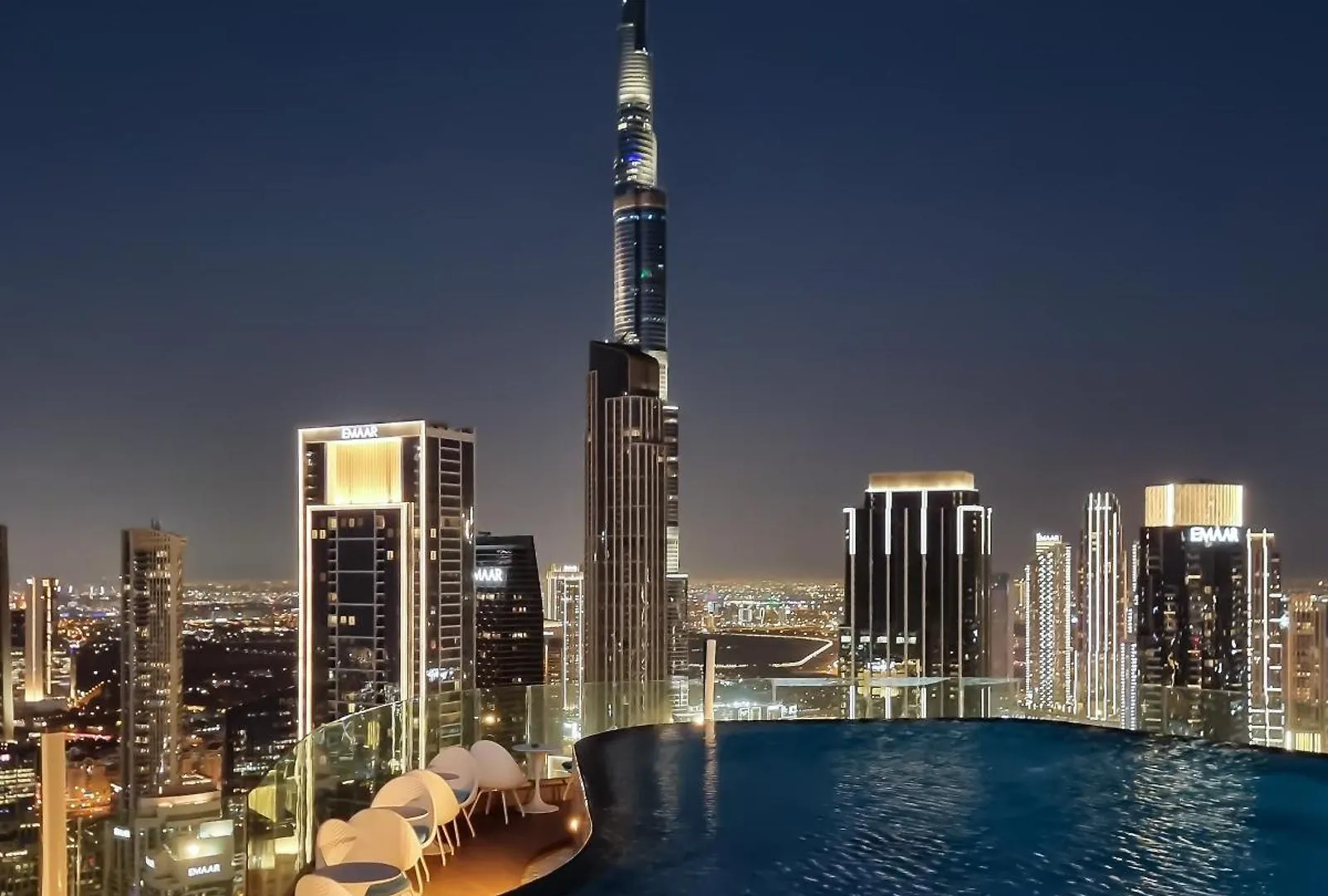 Sky-High Oasis Burj Khalifa Views, Rooftop Infinity Pool, 3Br Apartment In Paramount Hotel Midtown Dubai United Arab Emirates