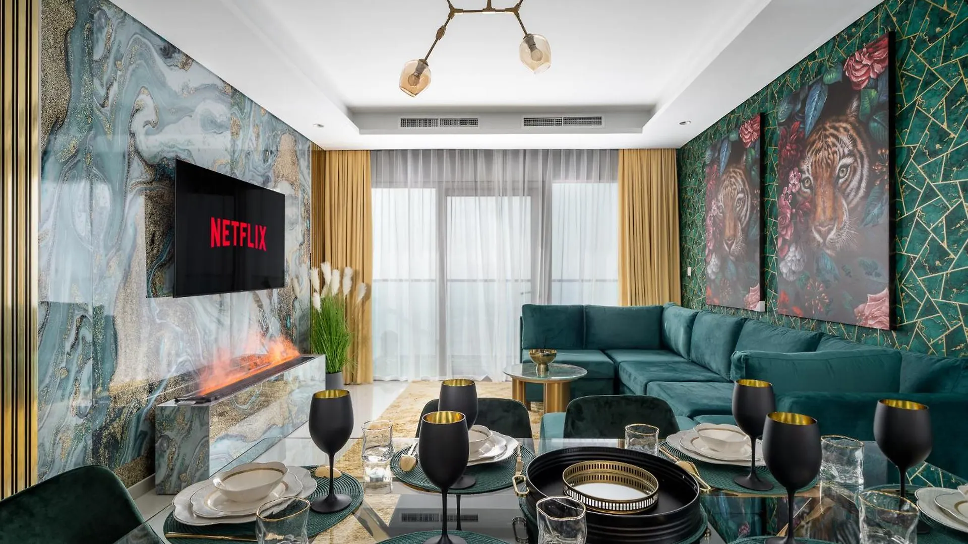 Sky-High Oasis Burj Khalifa Views, Rooftop Infinity Pool, 3Br Apartment In Paramount Hotel Midtown Dubai