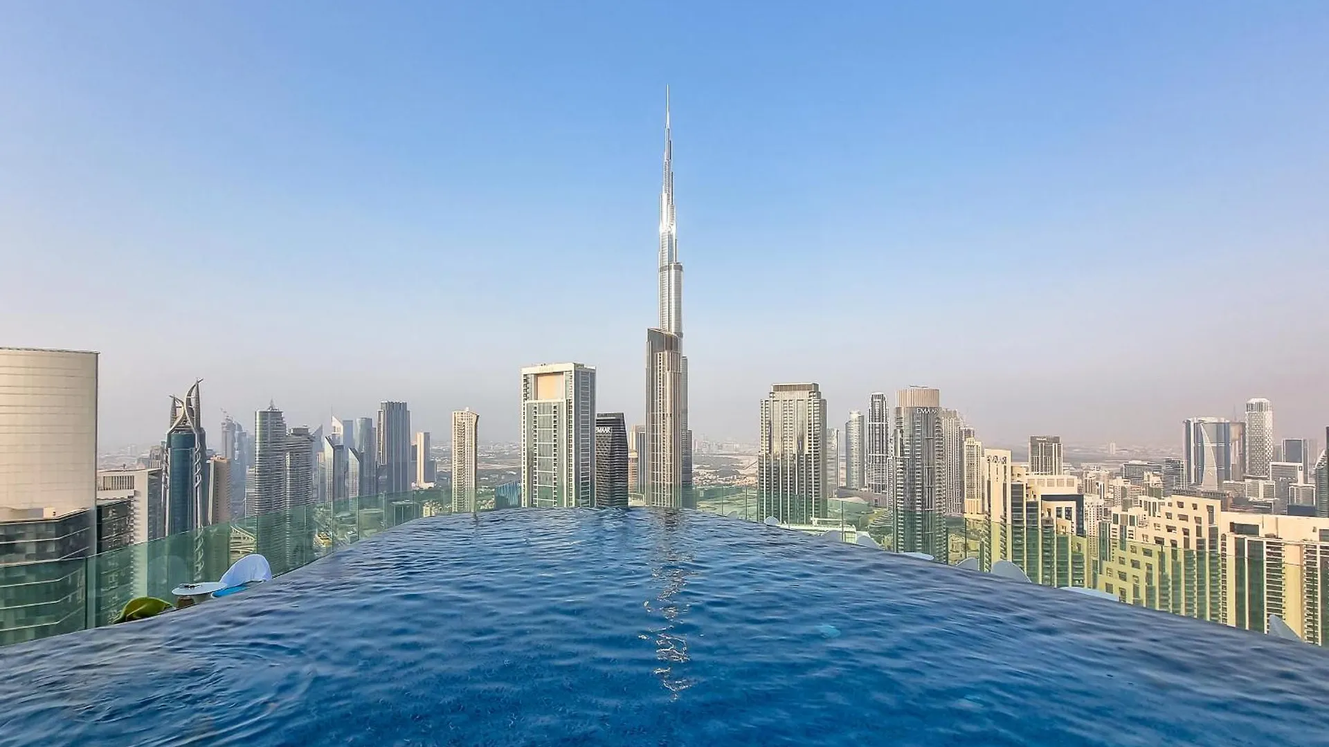 Sky-High Oasis Burj Khalifa Views, Rooftop Infinity Pool, 3Br Apartment In Paramount Hotel Midtown Dubai United Arab Emirates